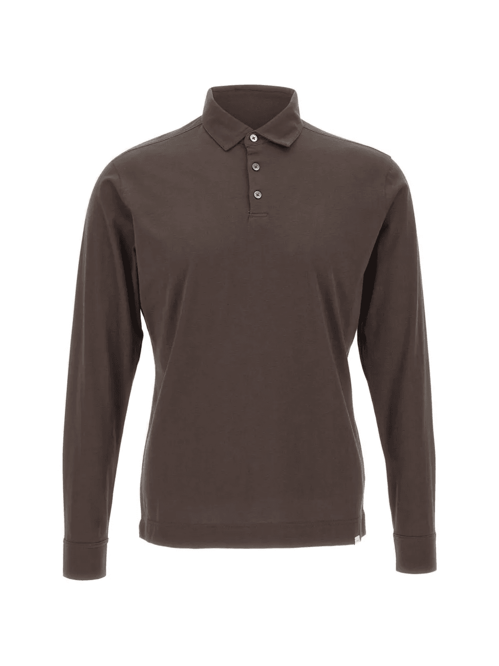 long-sleeve polo shirt - Image 1