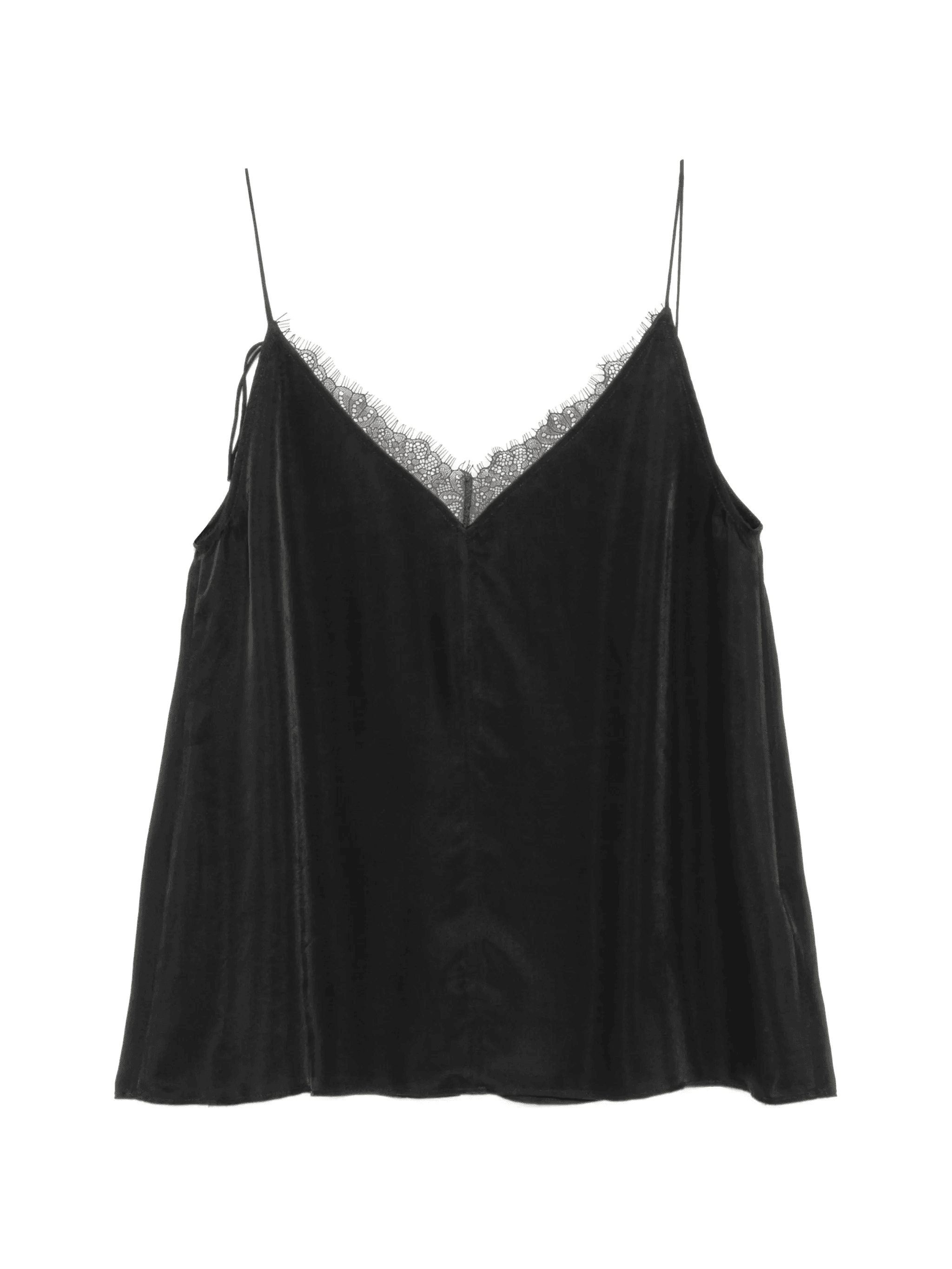lace V-neck top - Image 1