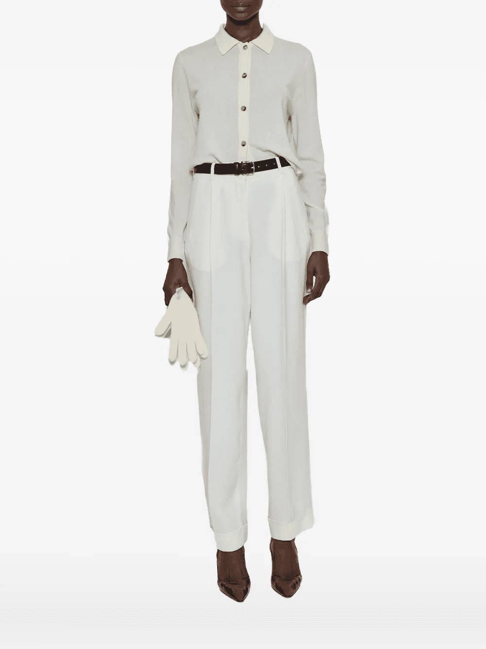 button-fastening shirt - Image 1