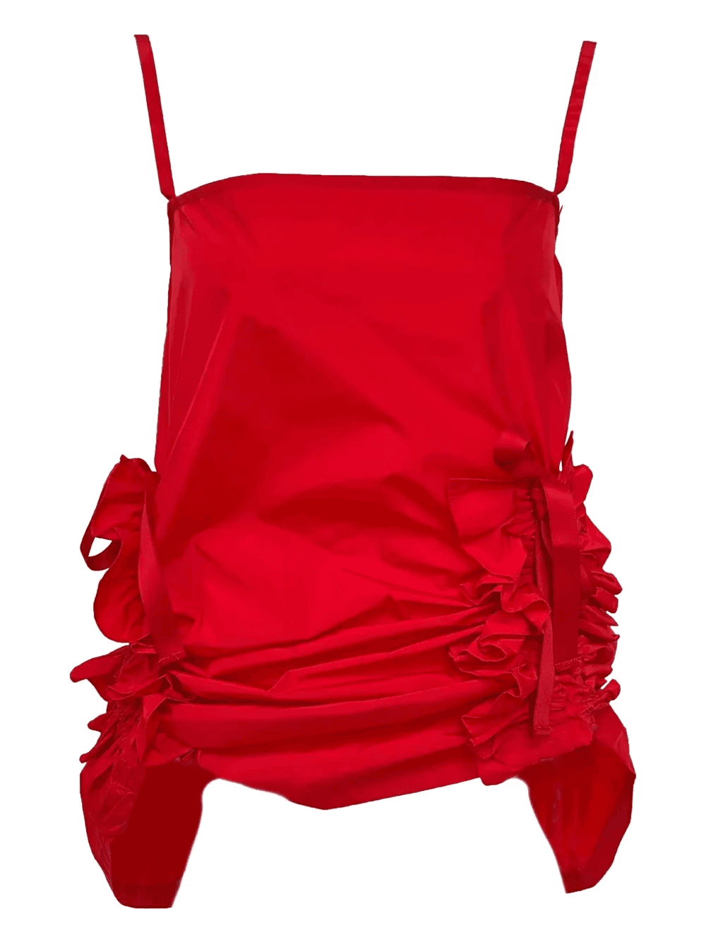 ruffled tie-detail top - Image 1