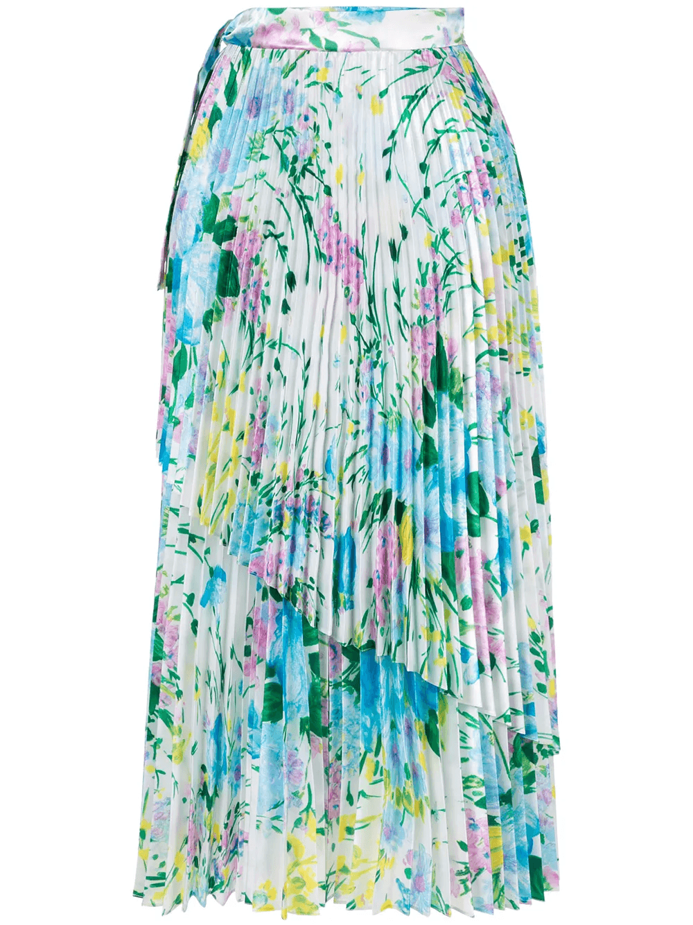 floral pleated skirt - Image 1