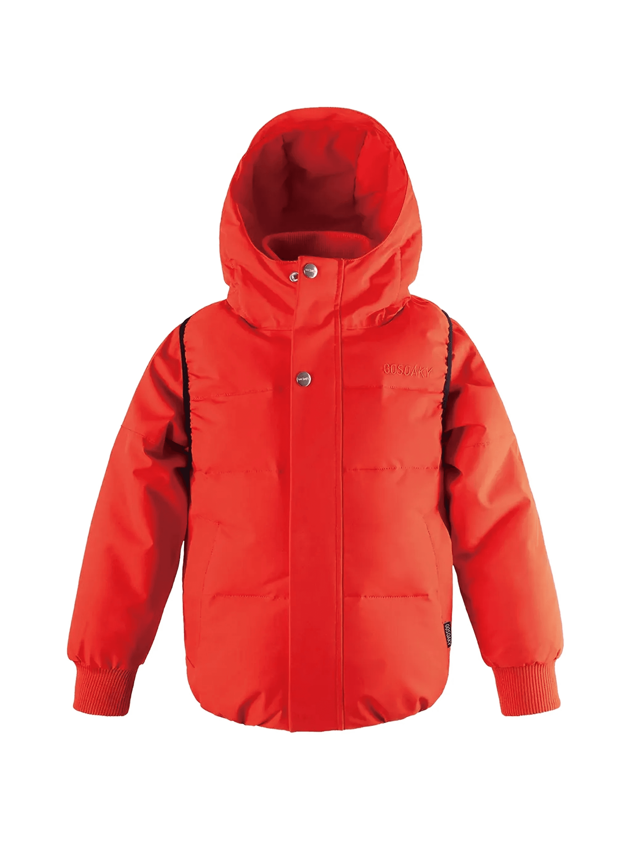 hooded padded gilet - Image 1