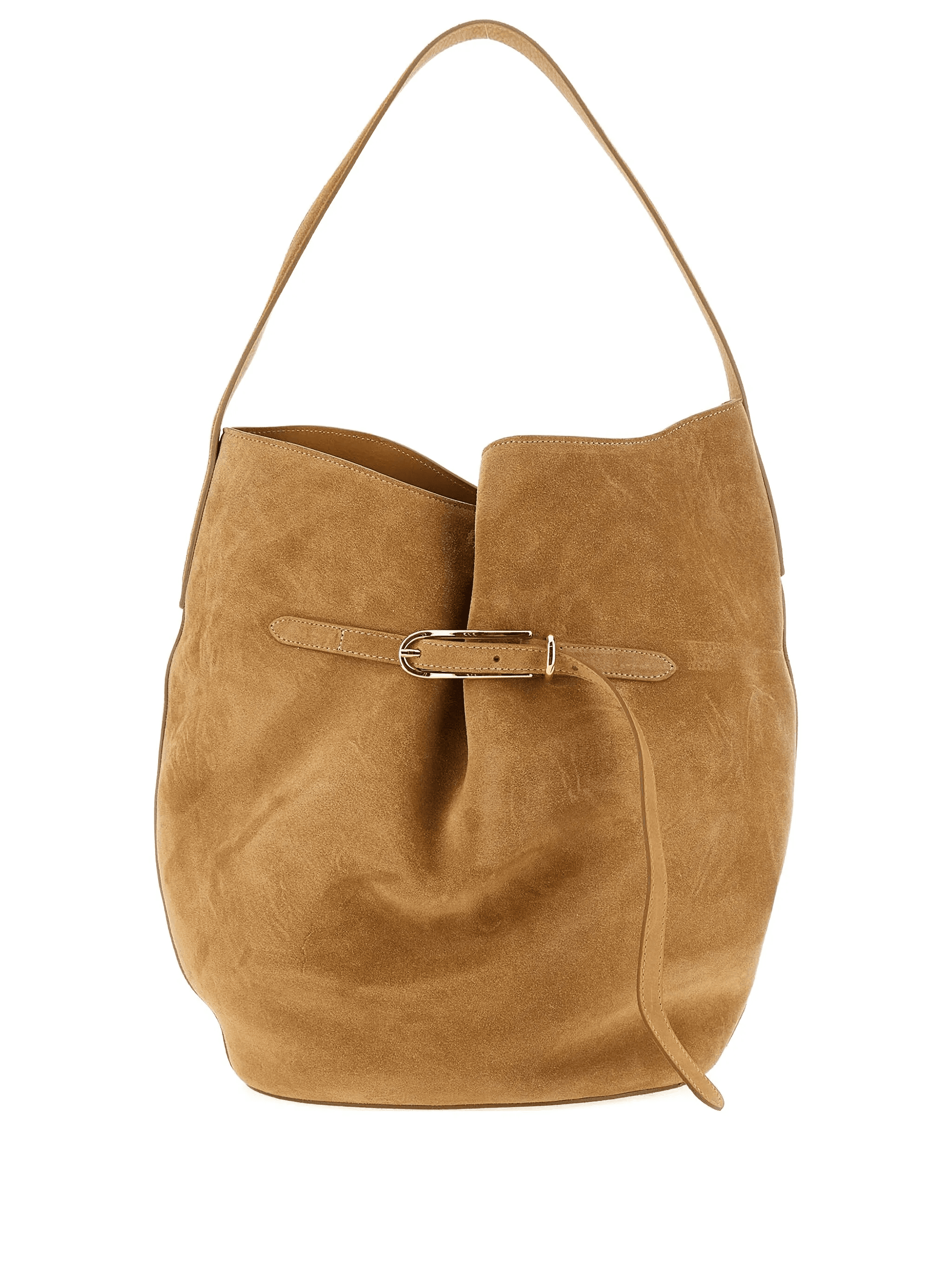 large belted bucket bag - Image 1