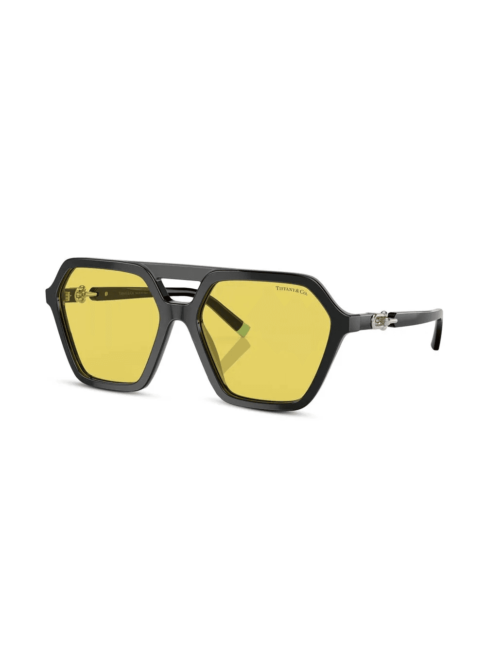 pilot-frame tinted sunglasses - Image 1