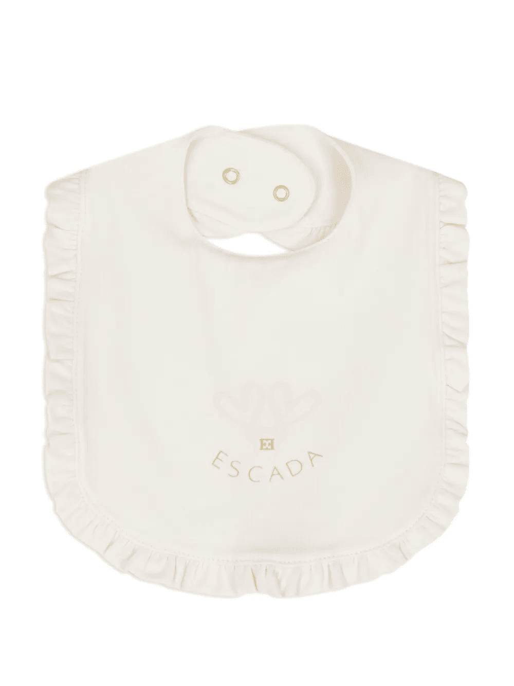 ruffled logo bib - Image 1