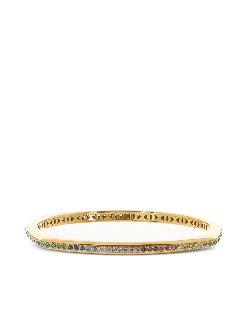 18K yellow gold Ghost sapphire bracelet - Image 1