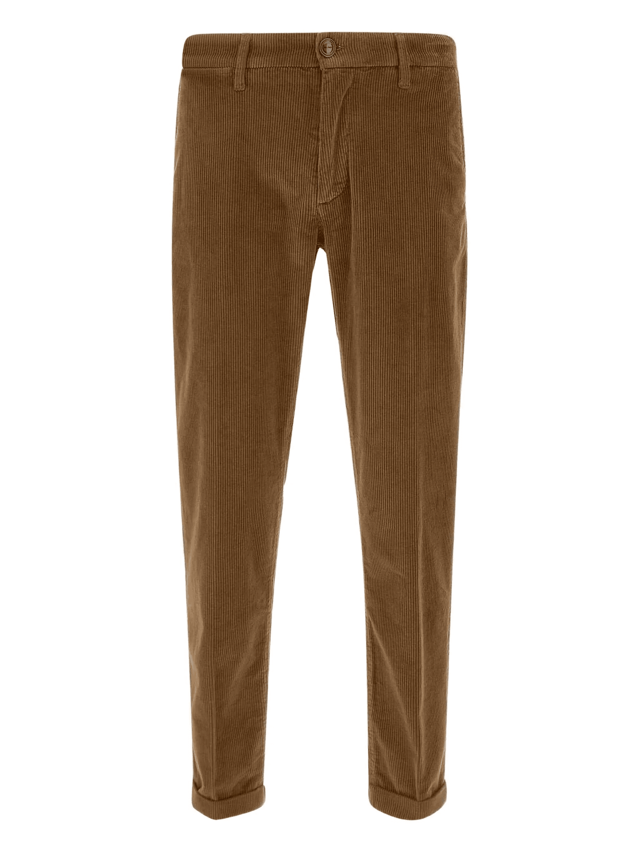 corduroy cuffed trousers - Image 1