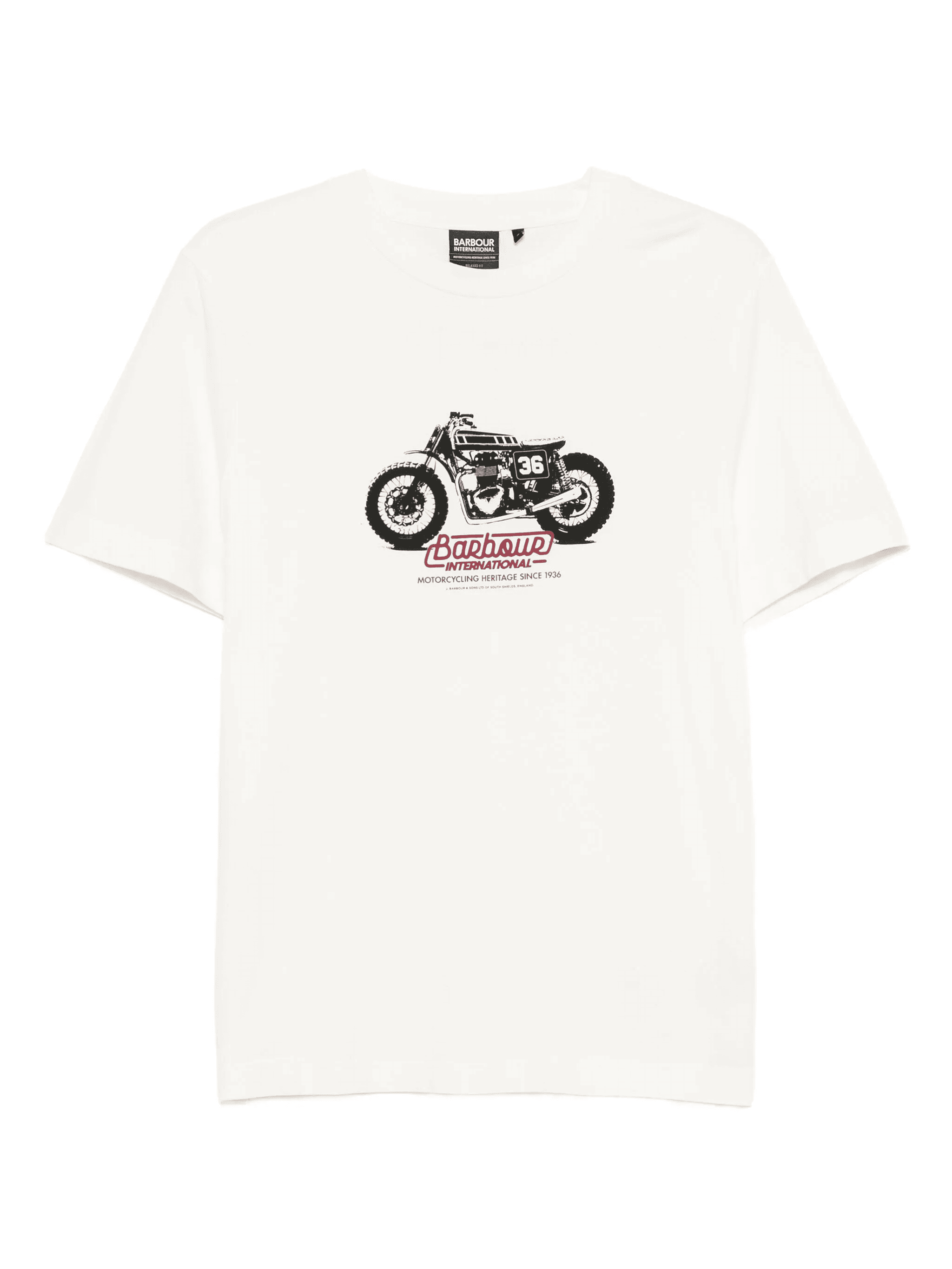 motorcycle-print T-shirt - Image 1