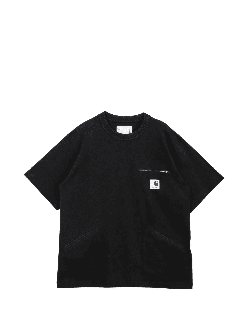 x Carhartt WIP front-zip pocket T-shirt - Image 1