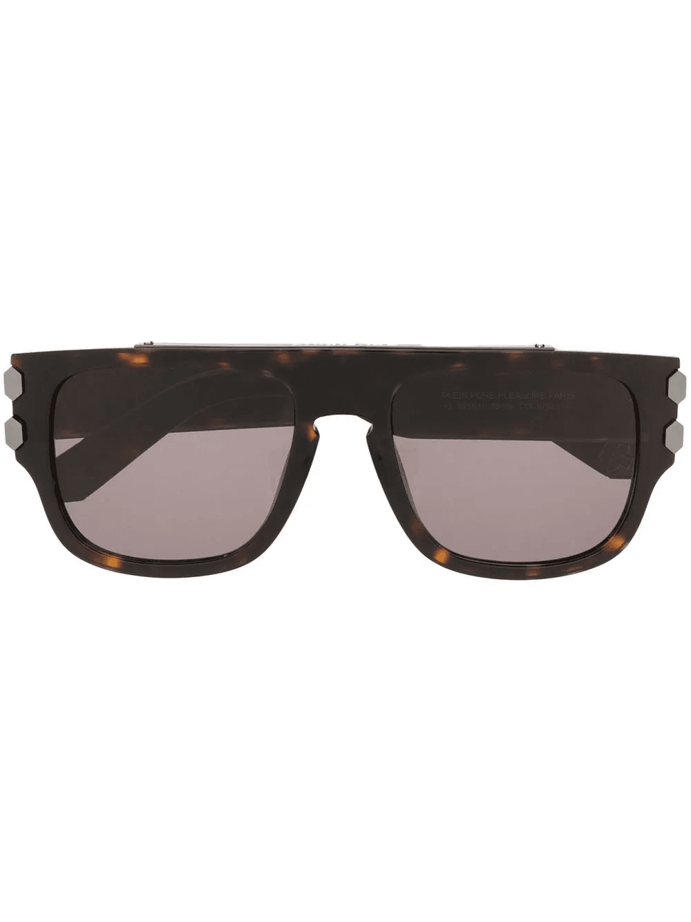 tortoiseshell-effect tinted sunglasses - Image 1