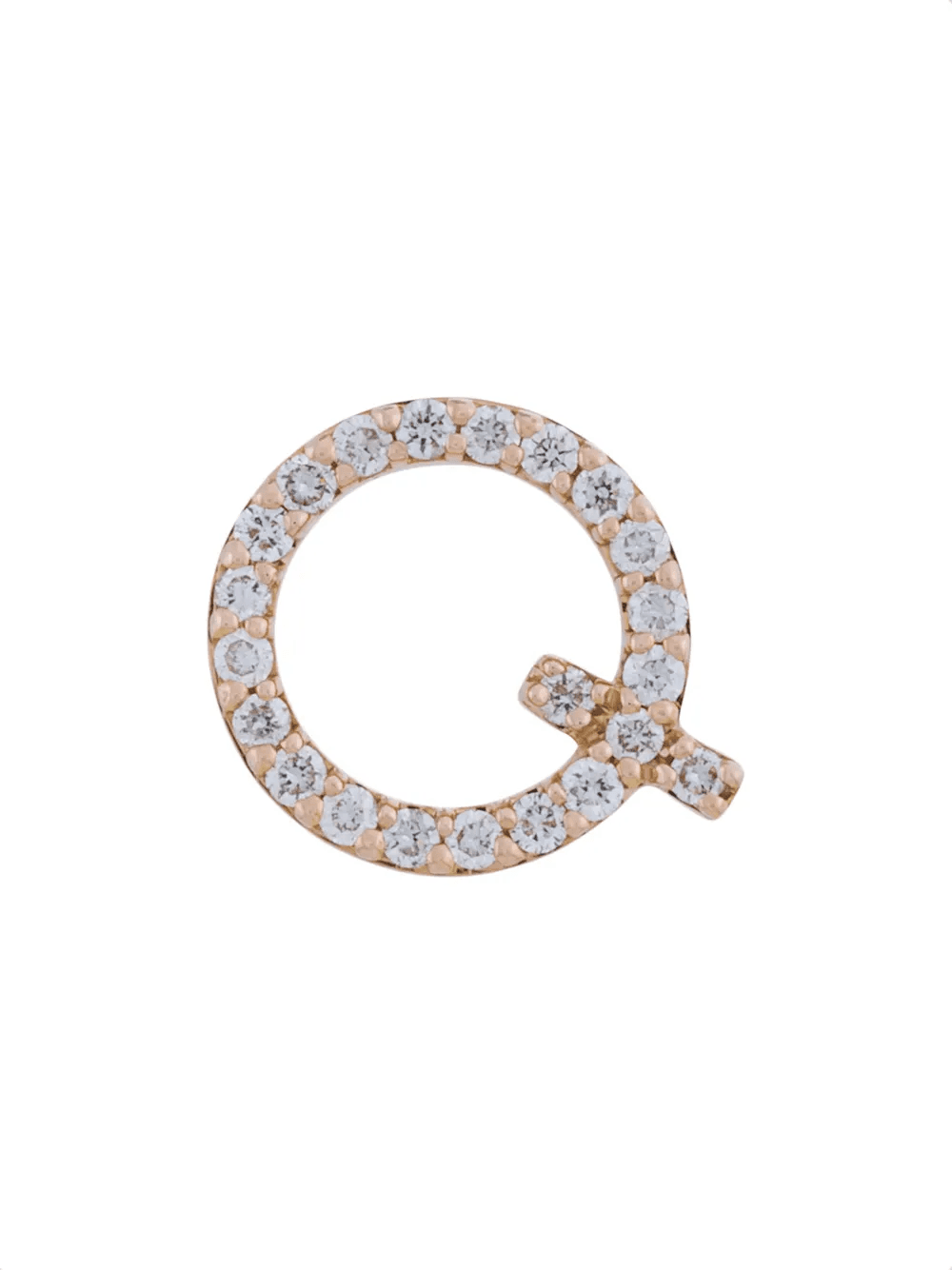 18kt gold ALINKA ID diamond stud earring - Image 1