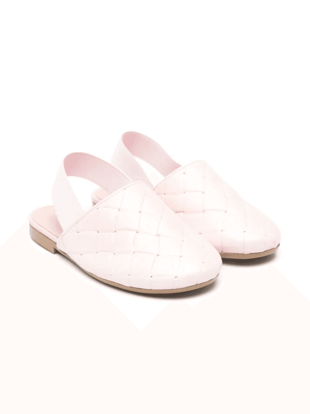 diamond-quilting sandals - Image 1