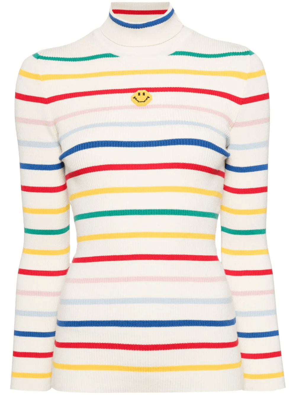 Striped Ribbed jumper - Image 1
