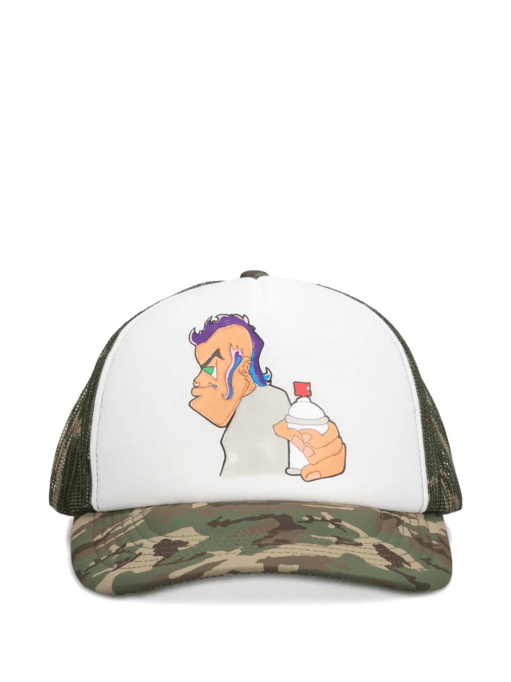 Spray trucker hat - Image 1