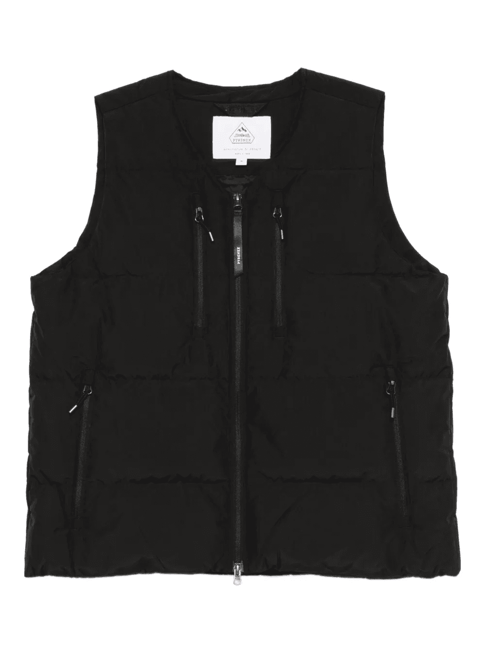 zip-up sleeveless gilet - Image 1