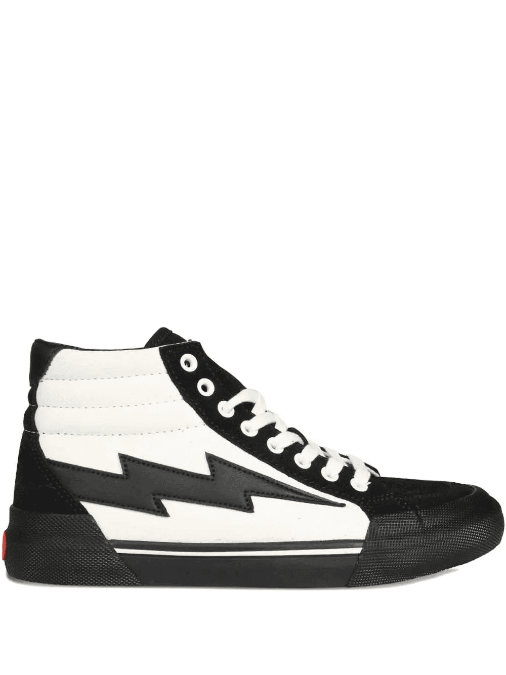lightning-bolt detail sneakers - Image 1