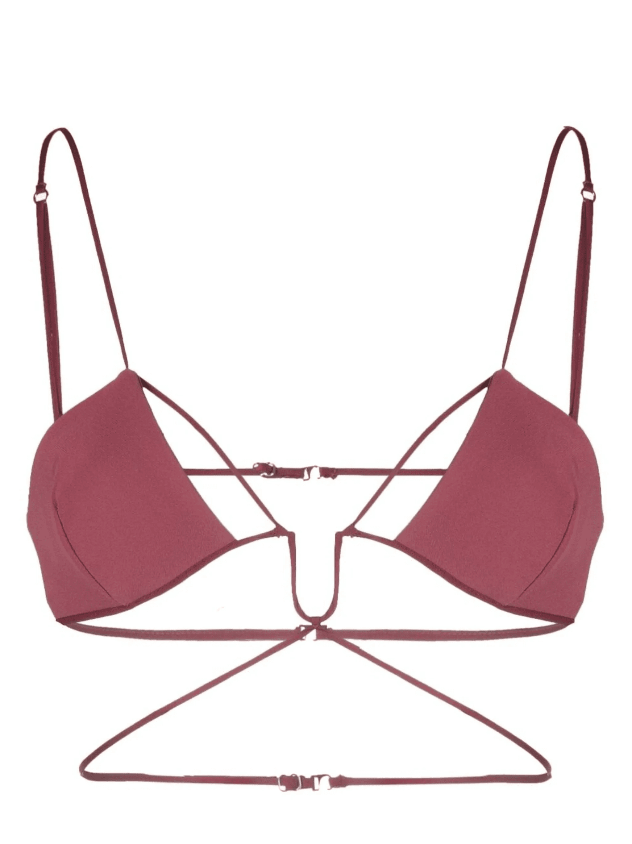 cut-out triangle bra - Image 1