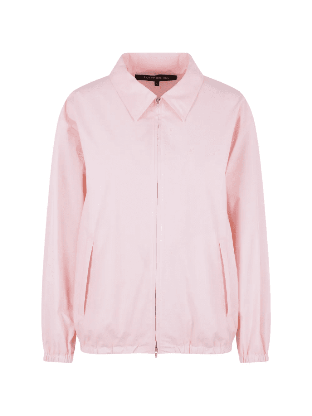 pointed-collar zip jacket - Image 1