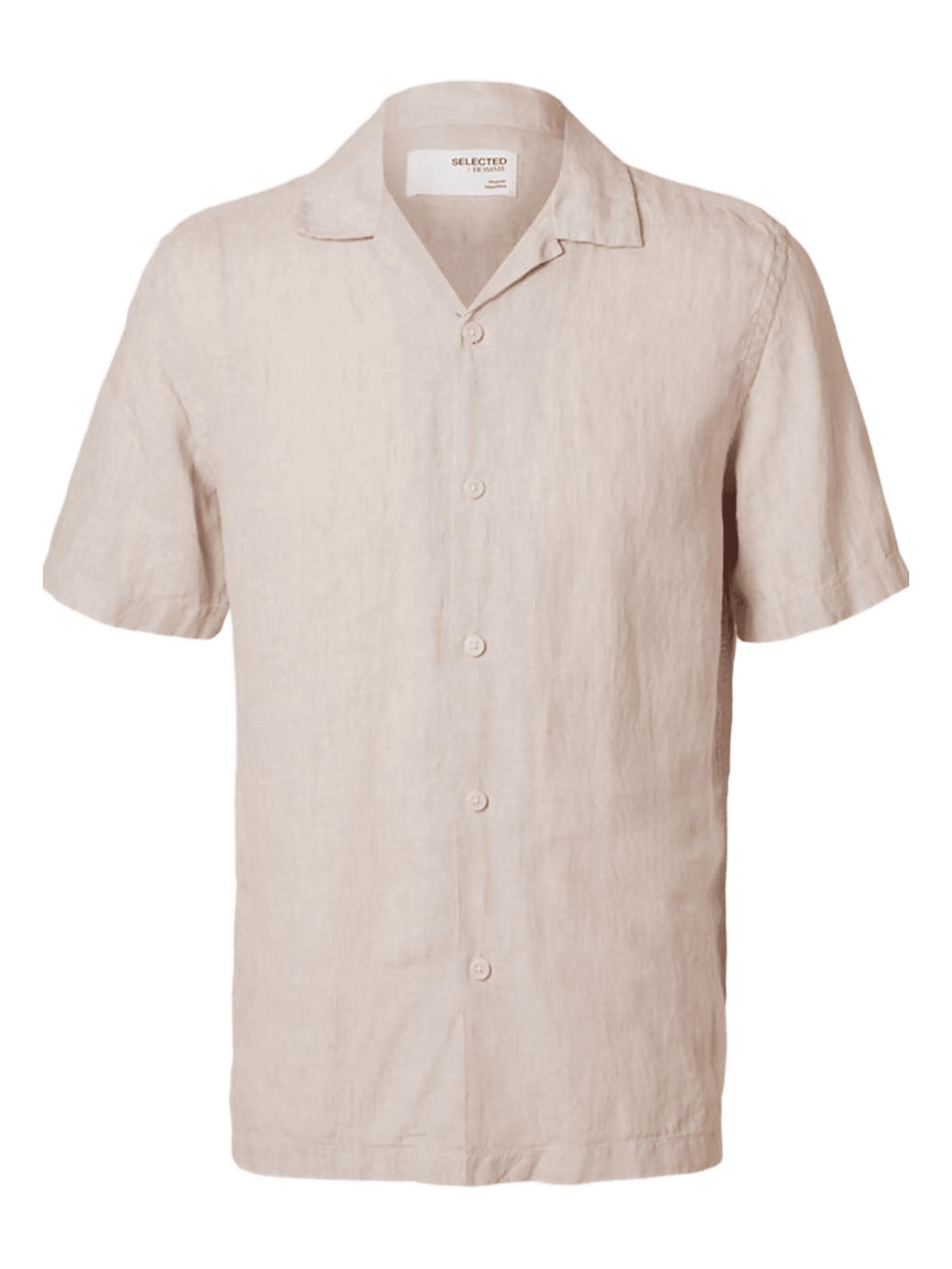cuban collar short-sleeved shirt - Image 1
