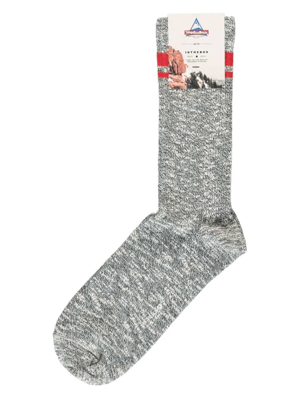 marl-knit socks - Image 1