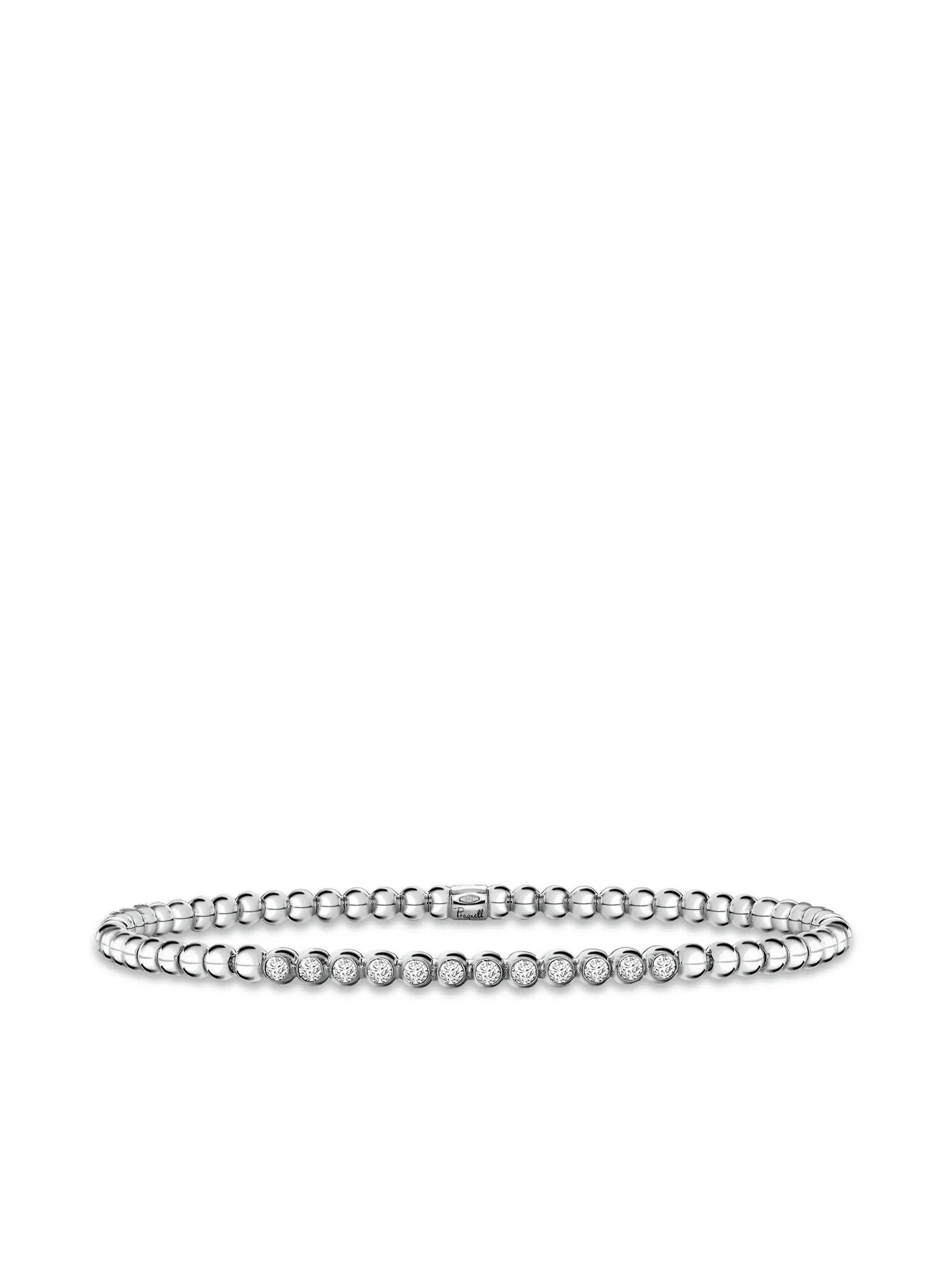 18K white gold Bohemia diamond bracelet - Image 1