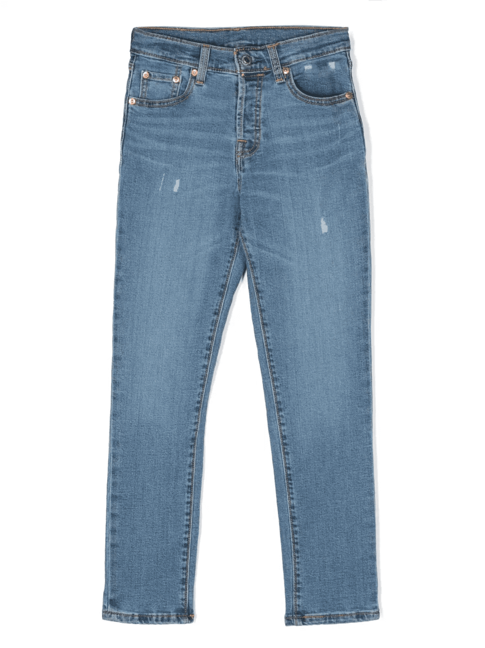 straight-leg denim trousers - Image 1