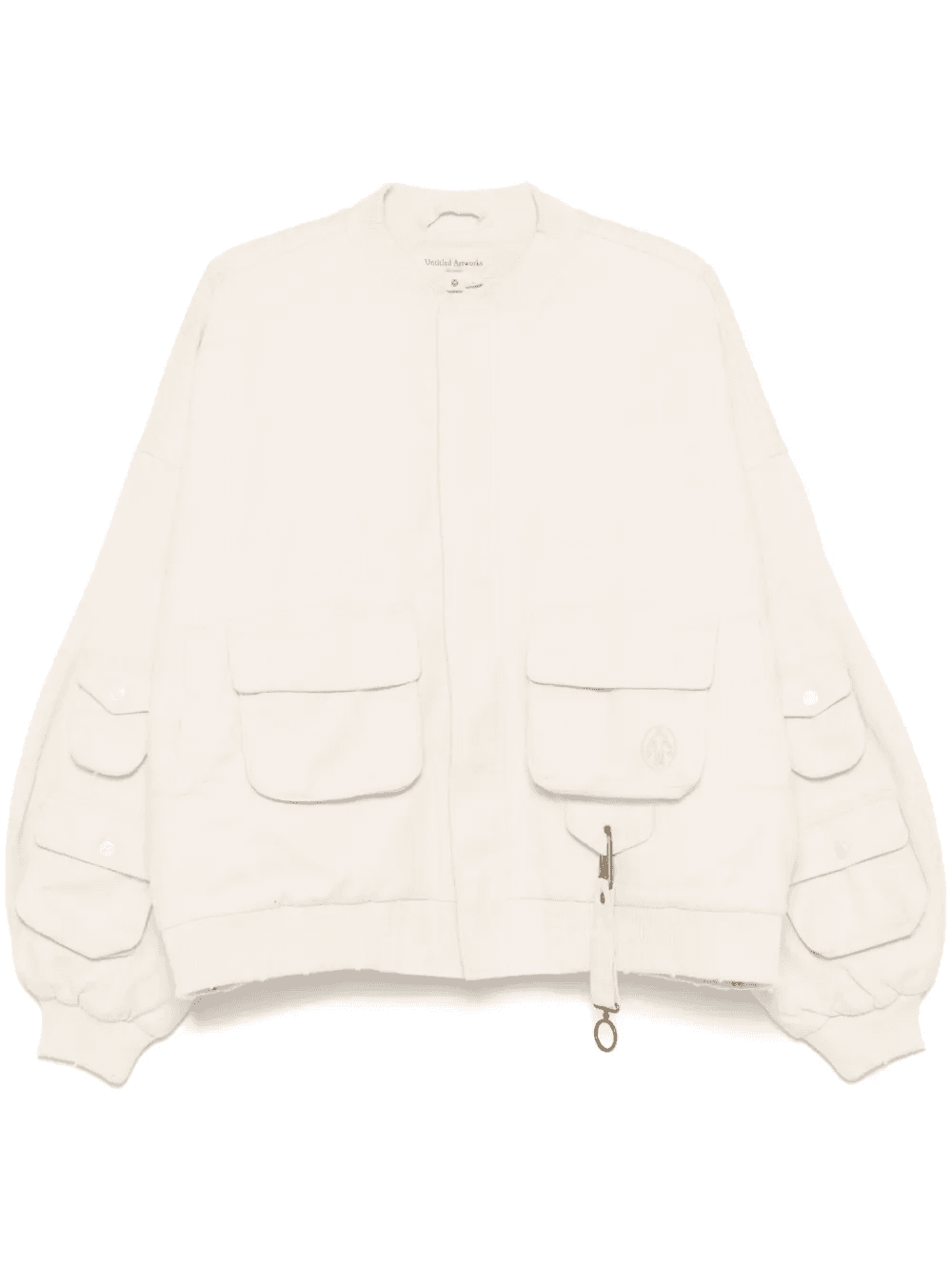 Washed Cargo bomber jacket - Image 1