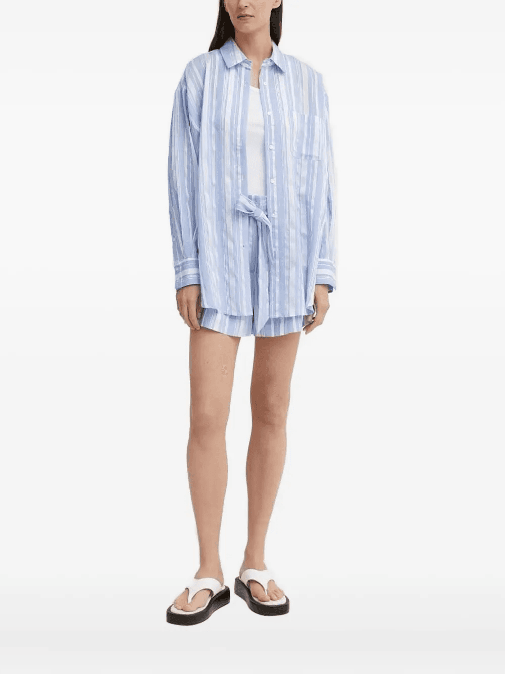 striped pocket shirt - Image 1