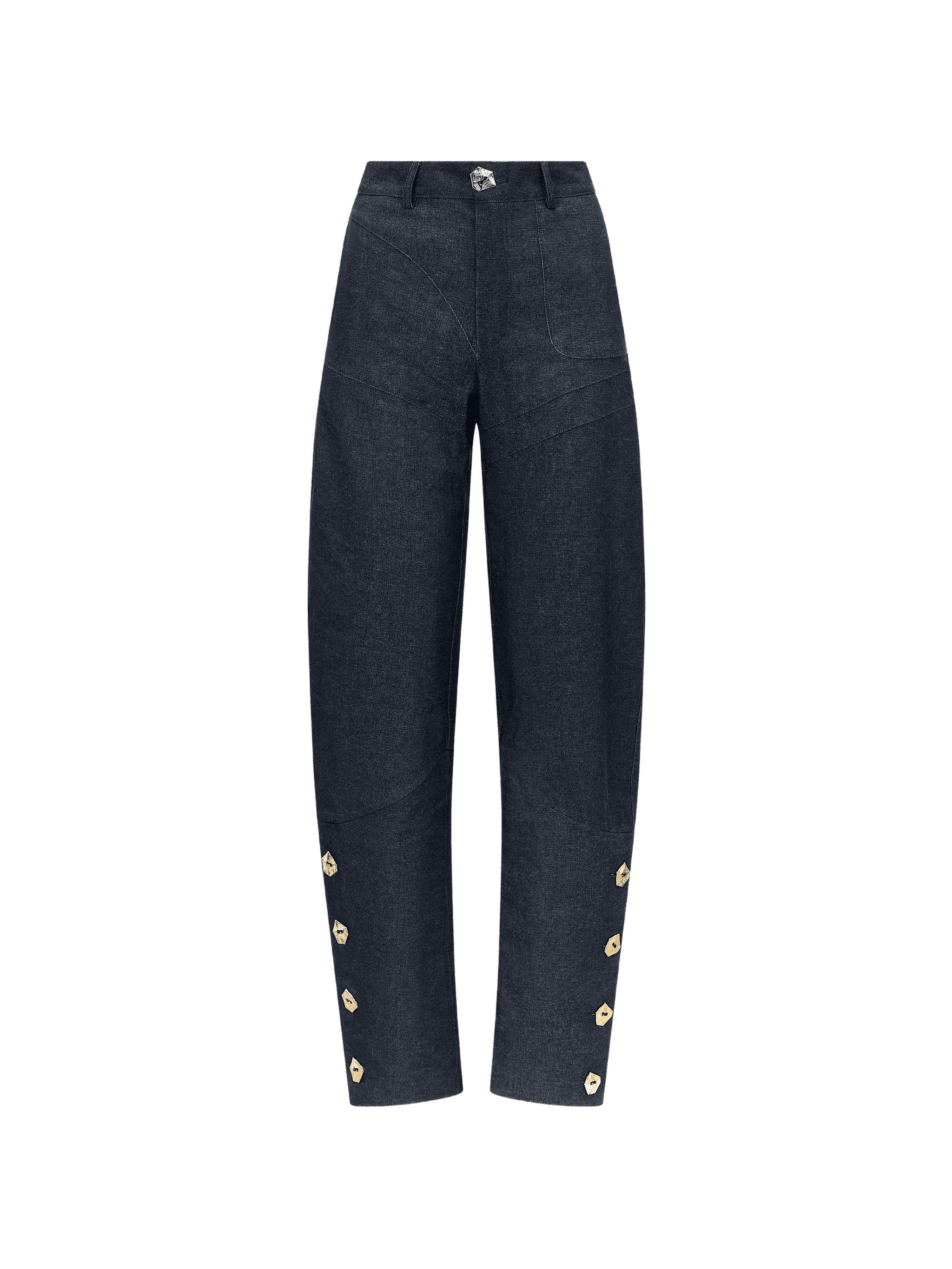 Brancusi wide-leg panelled jeans - Image 1