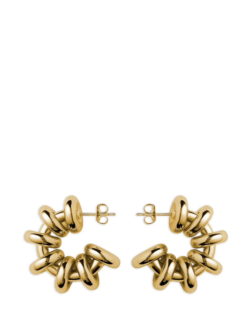 Biblo hoop-design earrings - Image 1