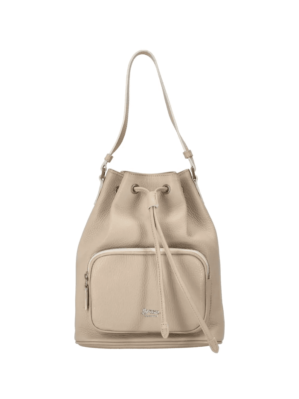 pocket drawstring satchel - Image 1