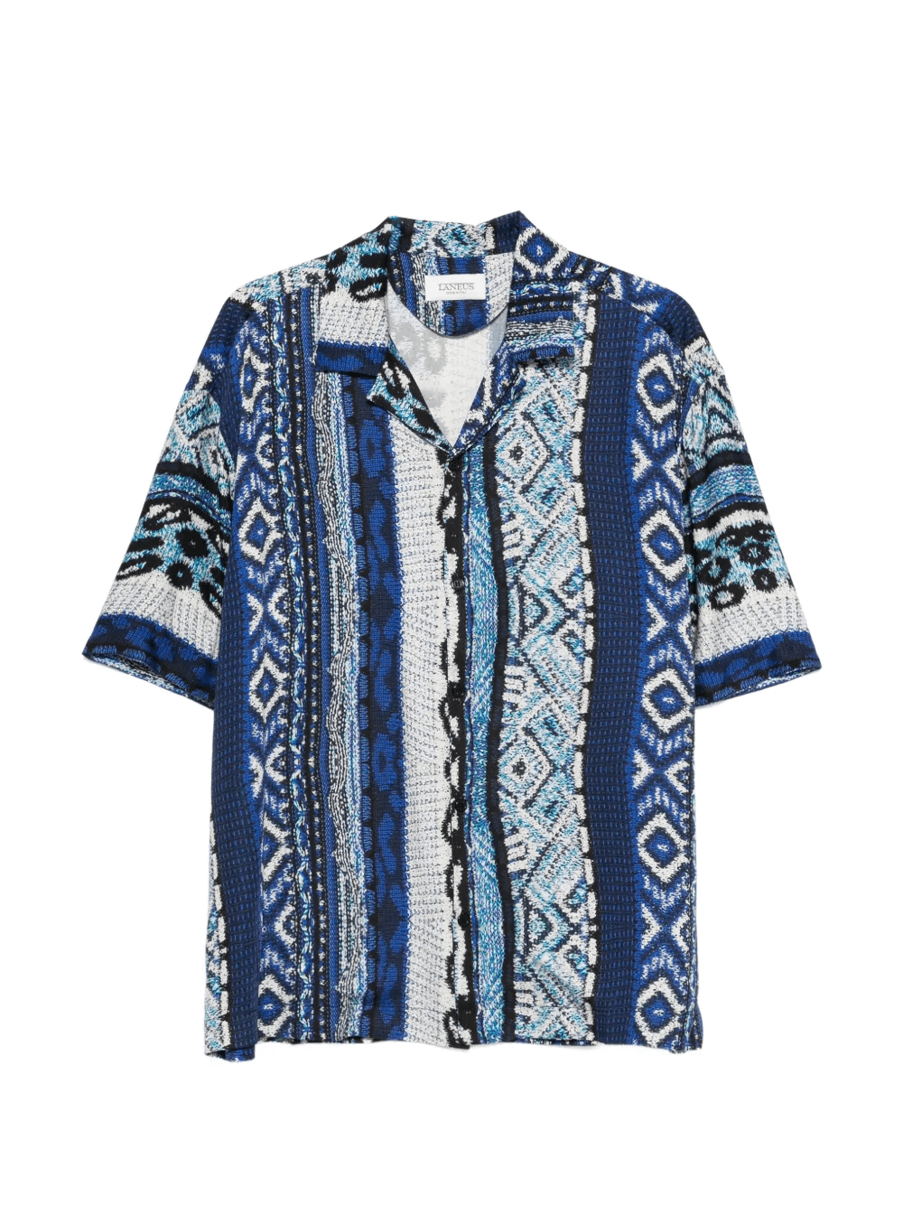 geometric-print shirt - Image 1