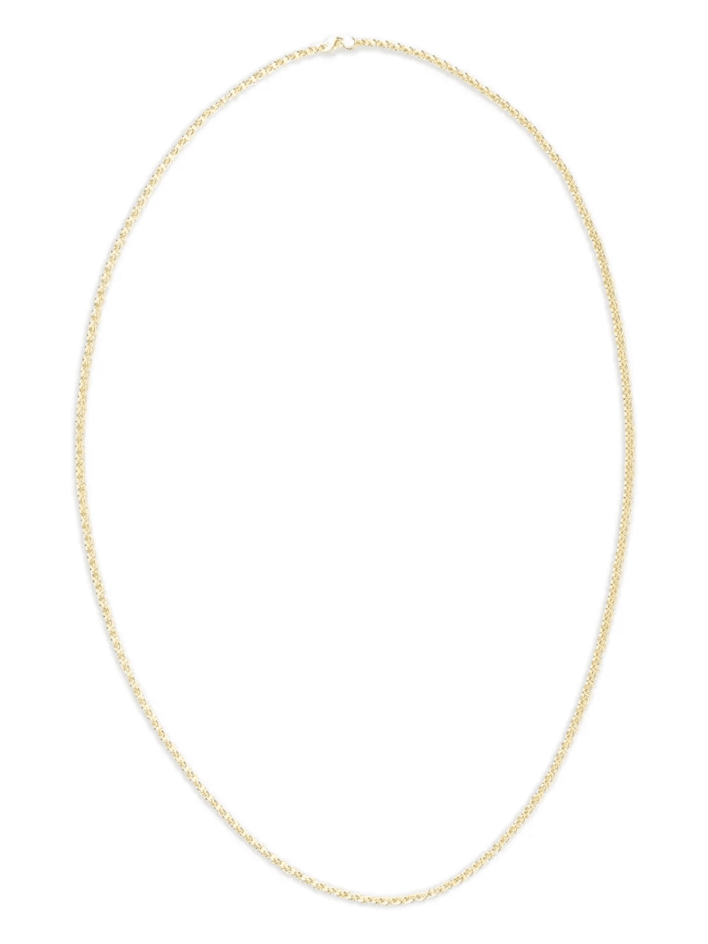 14kt yellow gold cable chain necklace - Image 1