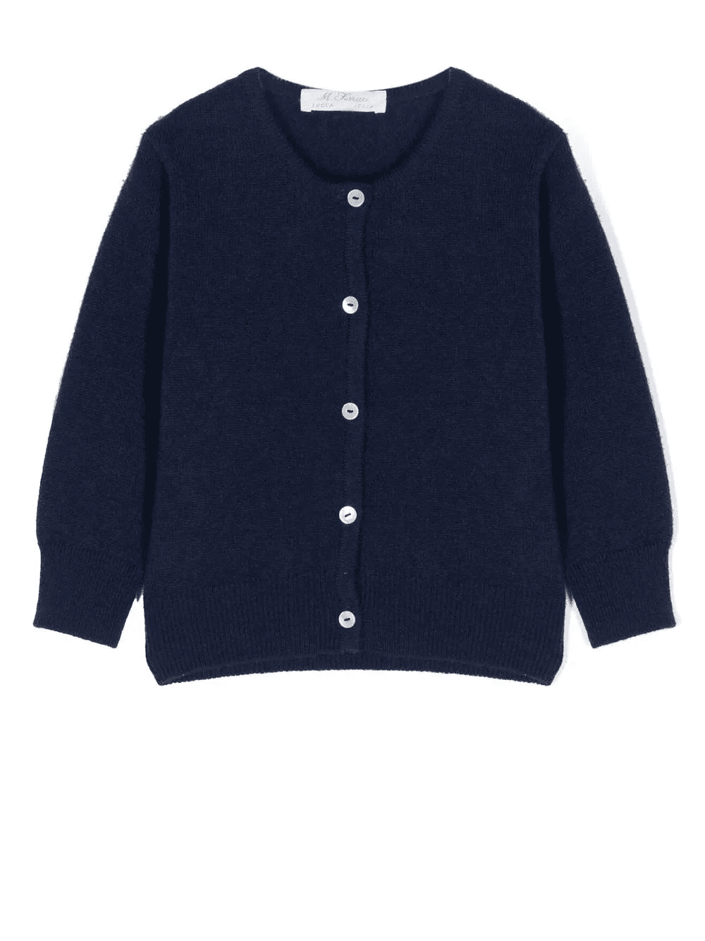 button-up cashmere-merino cardigan - Image 1
