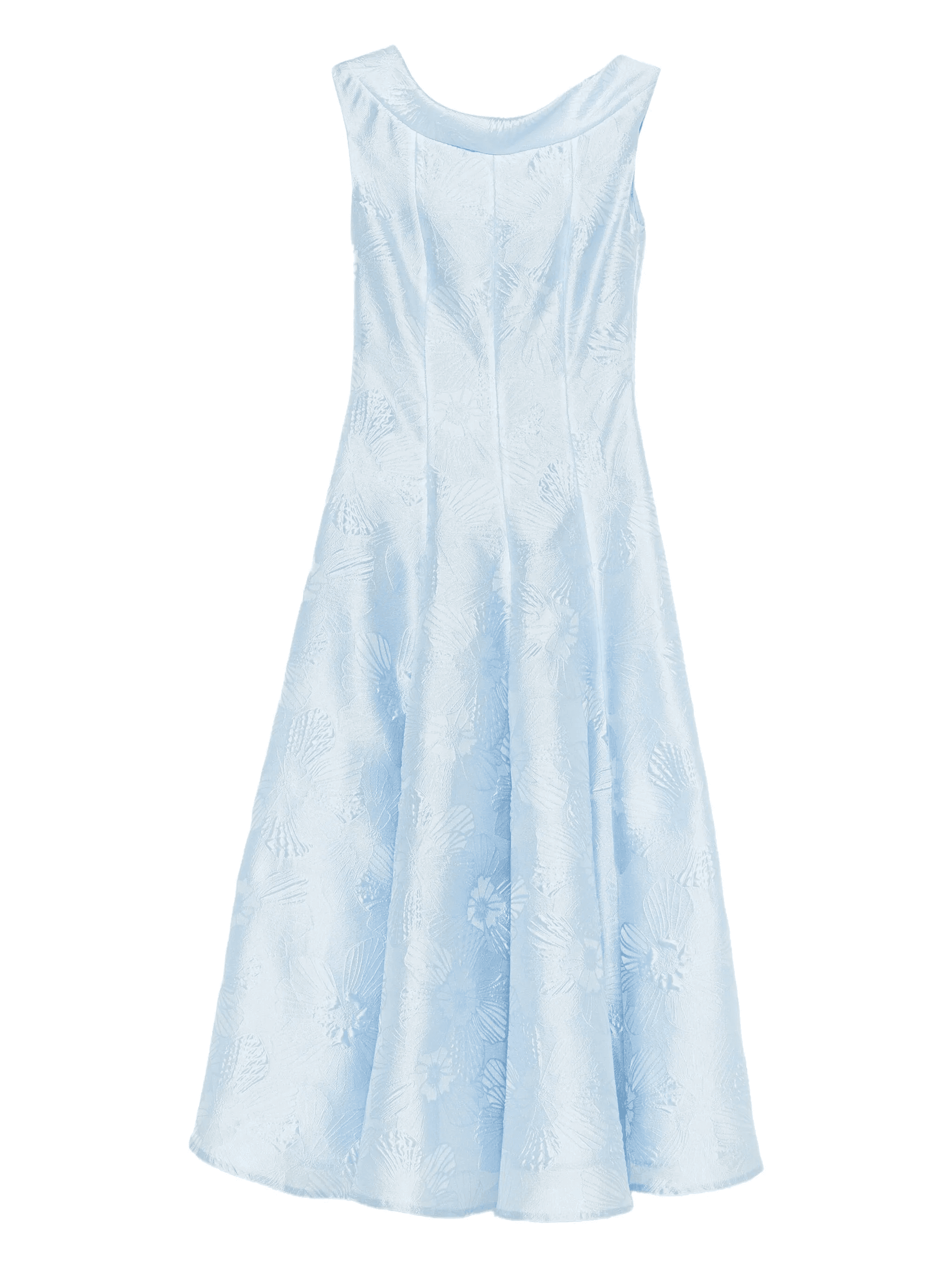 floral-embroidered dress - Image 1