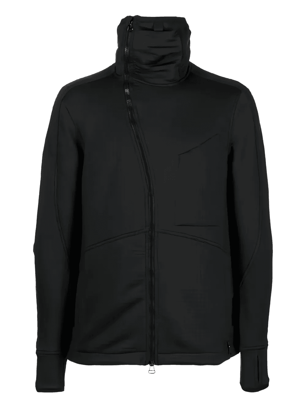 asymmetric zip-fastening jacket - Image 1