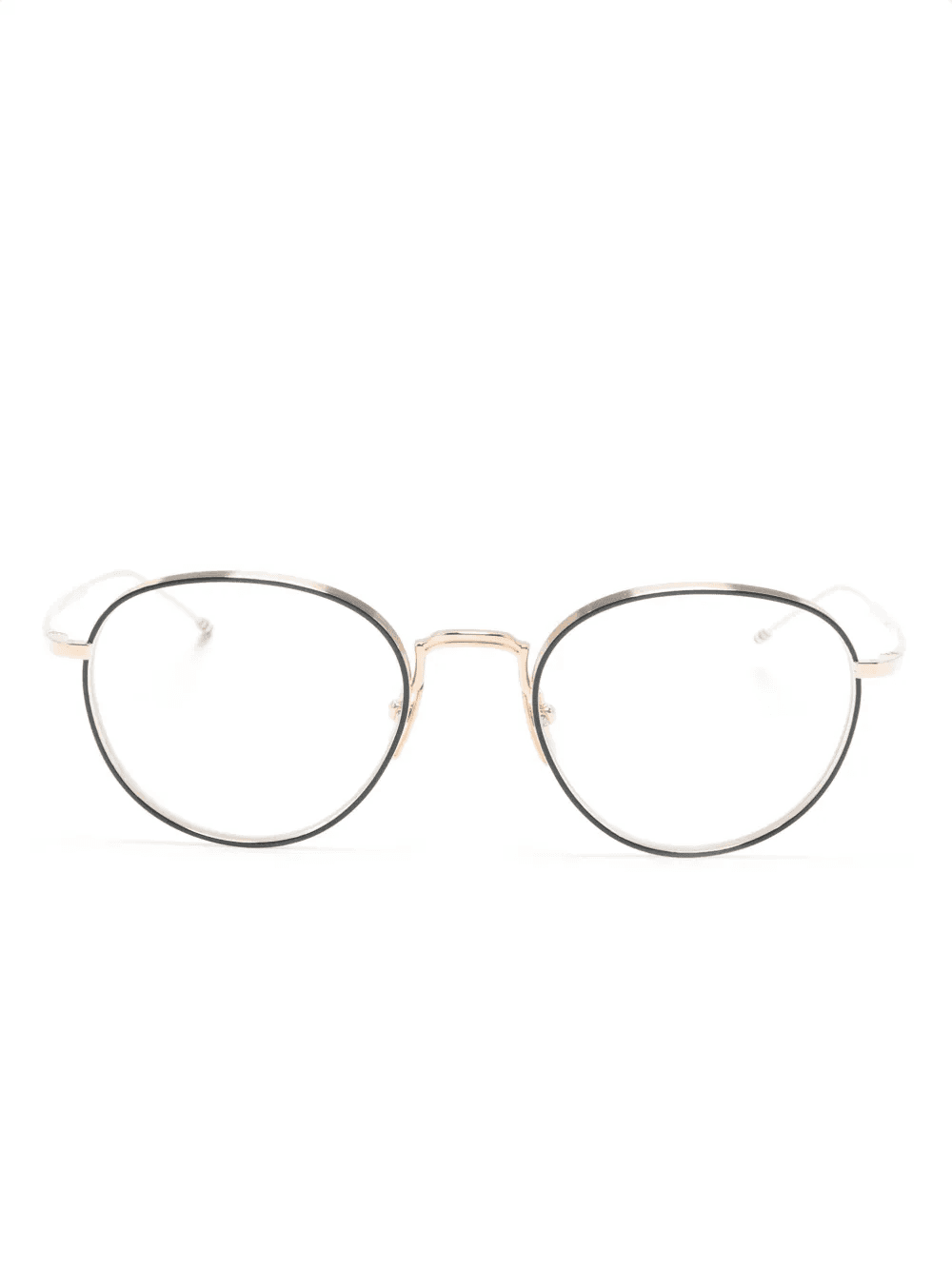 round-frame clear glasses - Image 1
