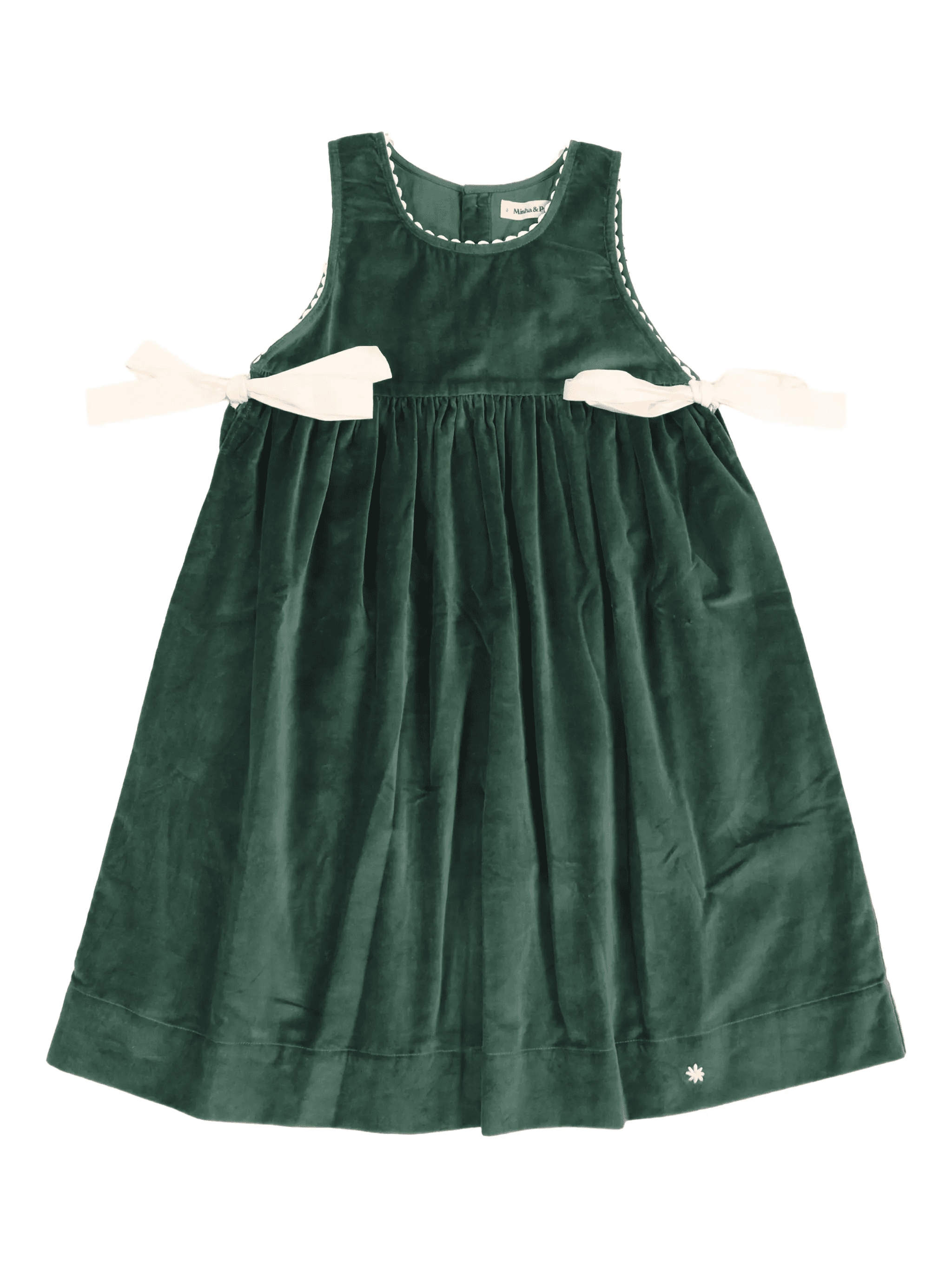Esme velvet-effect dress - Image 1