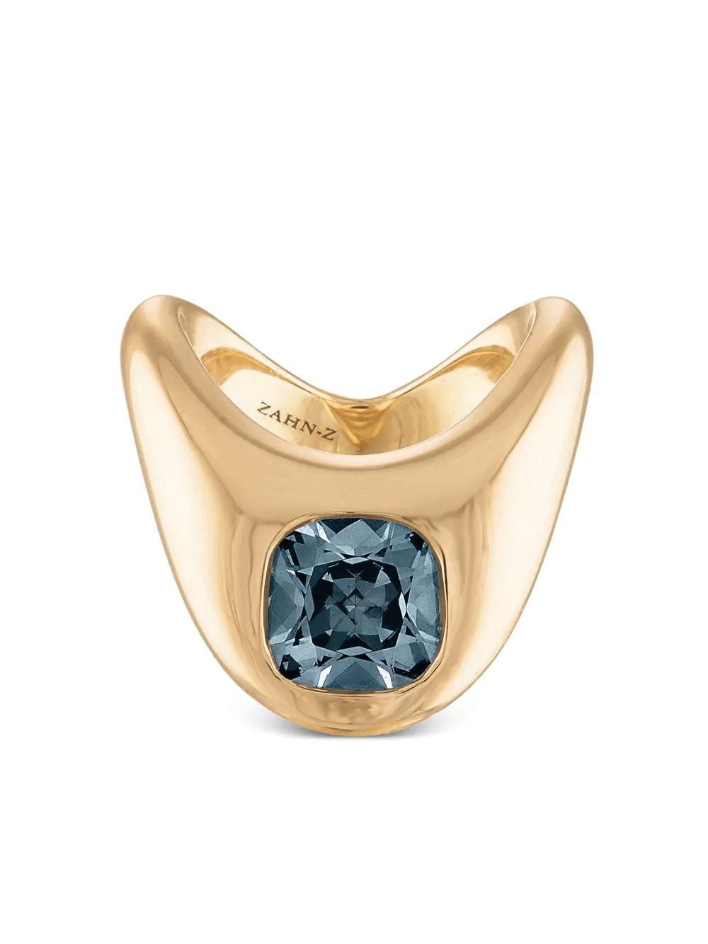 Zaha blue grey spinel 1.5 ct ring - Image 1
