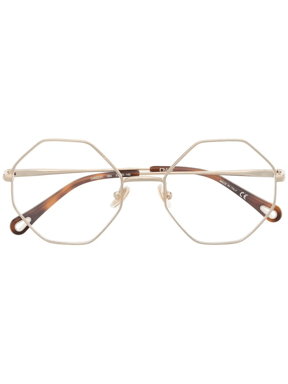 hexagonal frame glasses - Image 1