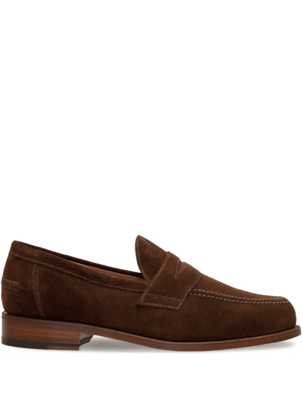 Aldwych suede penny loafers - Image 1