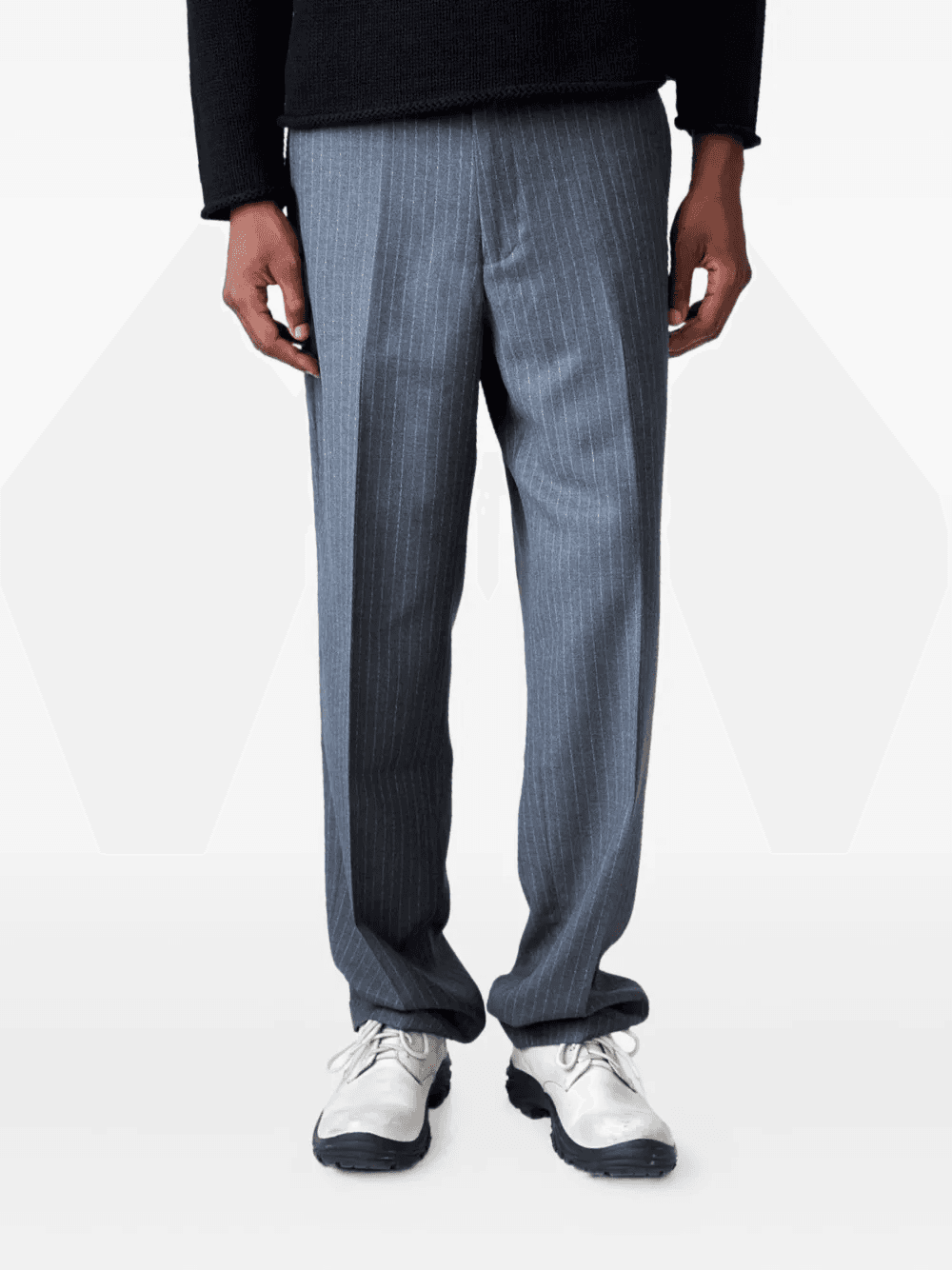pinstripe trousers - Image 1