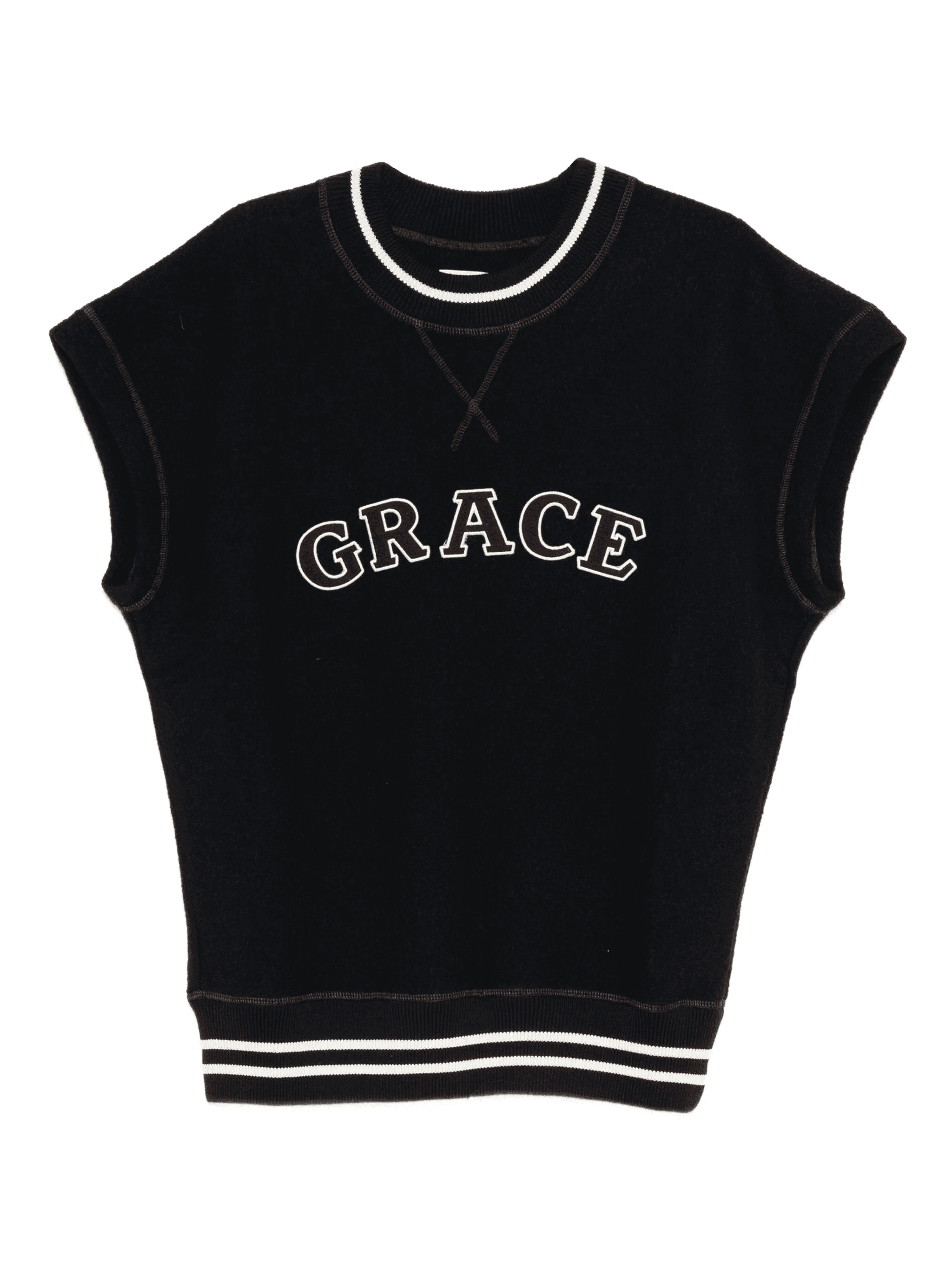 embroidered striped polo shirt - Image 1