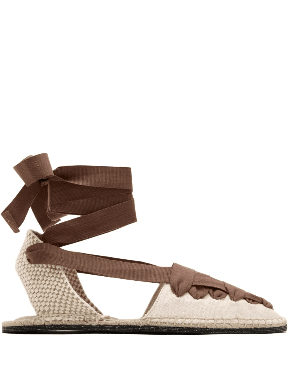 Wilson ribbon-lace espadrilles - Image 1