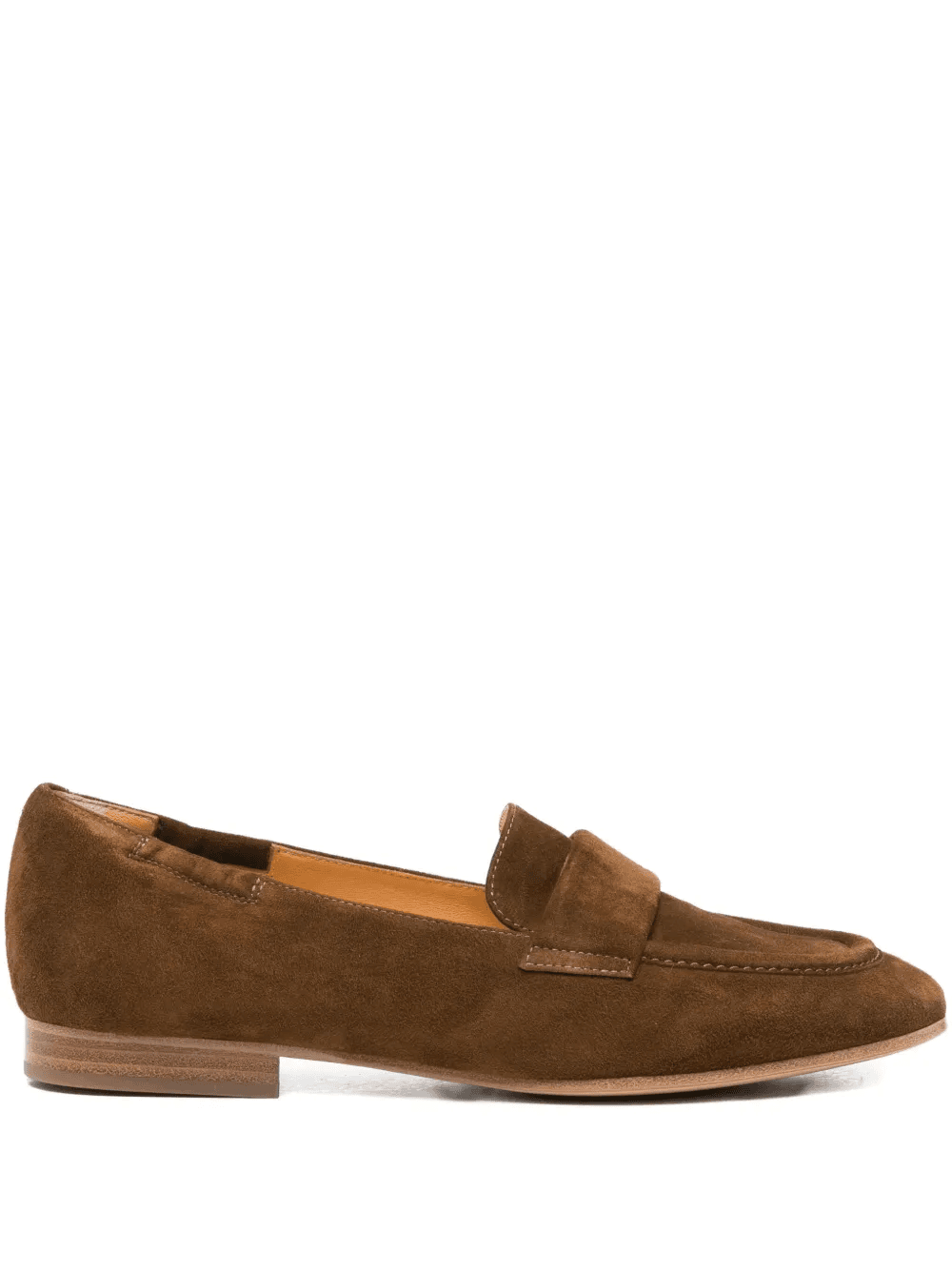 suede penny loafers - Image 1