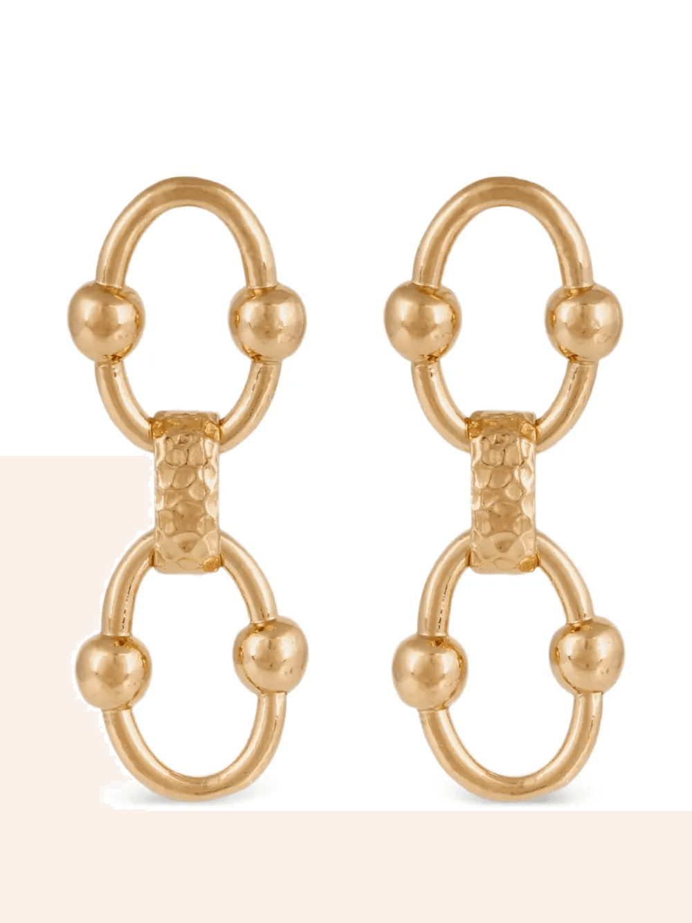 Rivage beaded chain earrings - Image 1