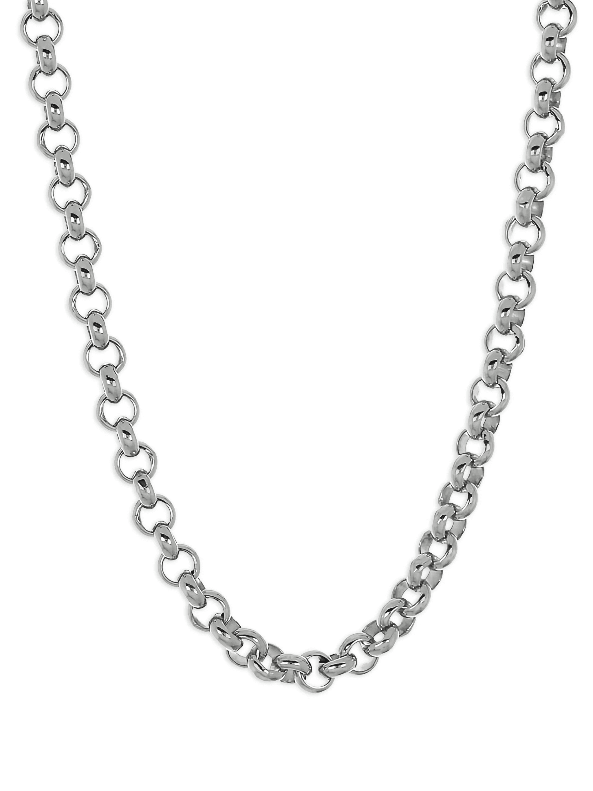 14K white gold necklace - Image 1