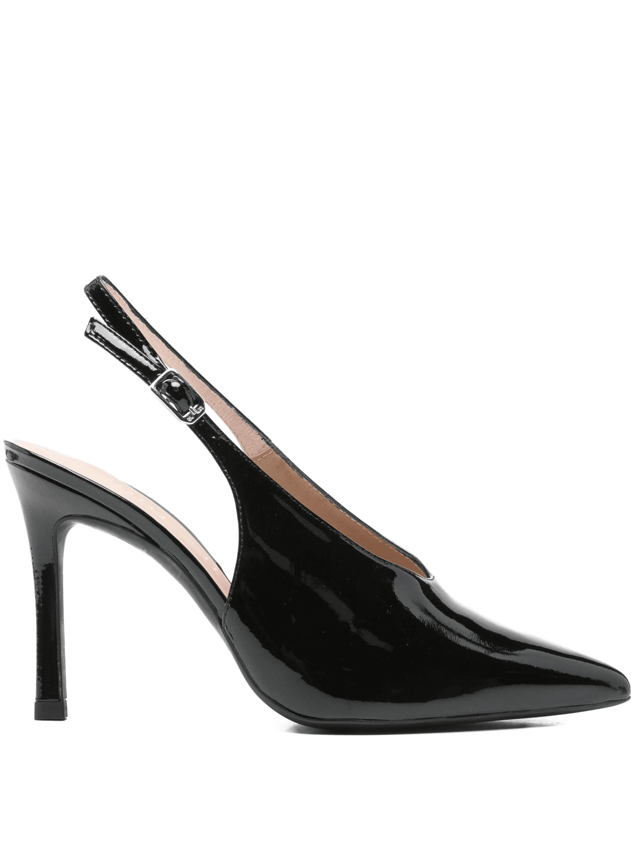 90mm slingback patent-leather heeled pumps - Image 1