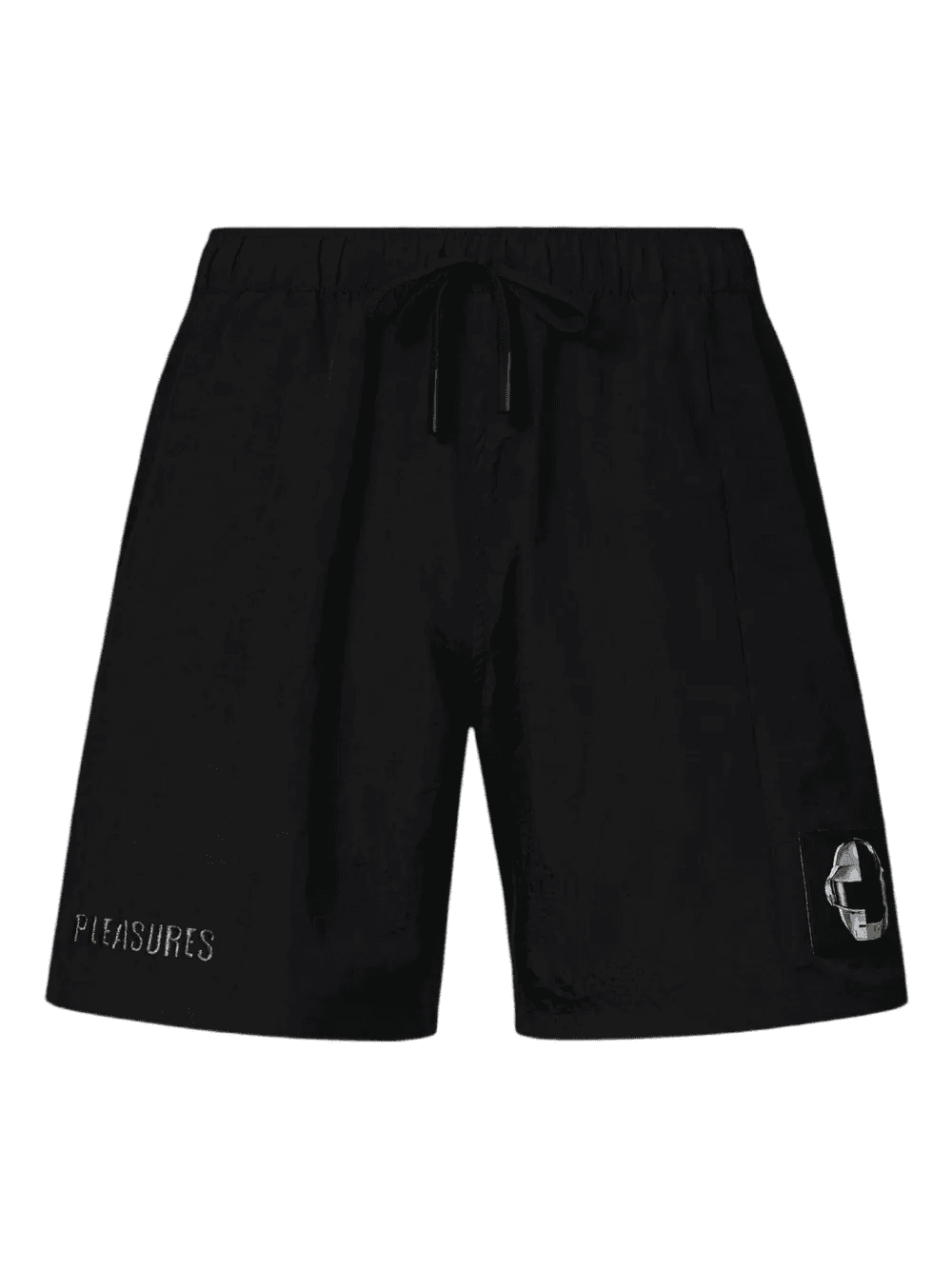 Crush embroidered-patch hiking shorts - Image 1