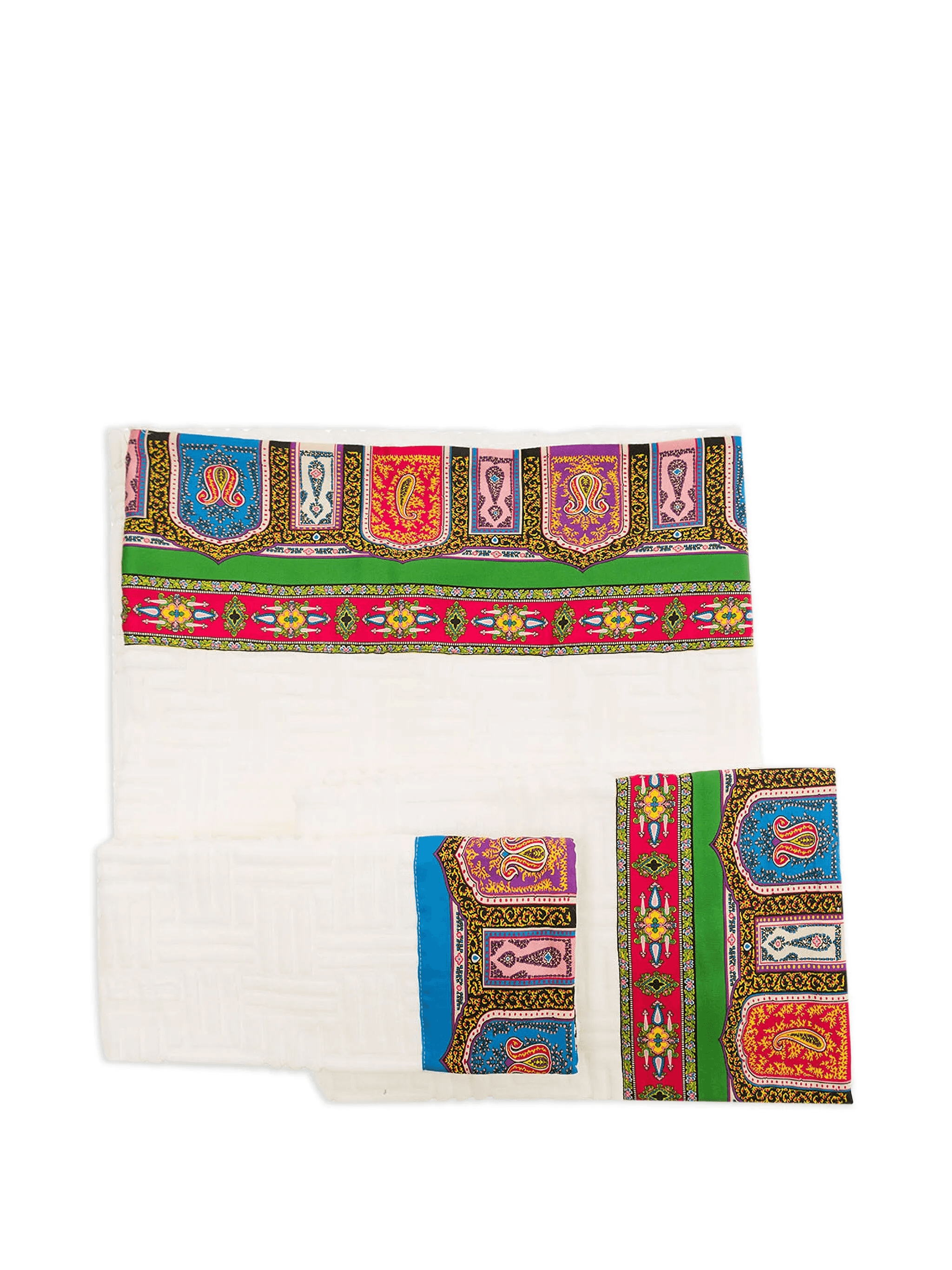 paisley-border towels (set of five) - Image 1